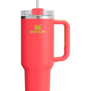 Stanley Quencher Flowstate 40oz Hibiscus Stainless Steel Tumbler