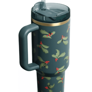 Alternative view of Stanley 40 oz. Quencher H2.0 FlowState Tumbler – The Cheers & Cheer (Holiday Botanicals)
