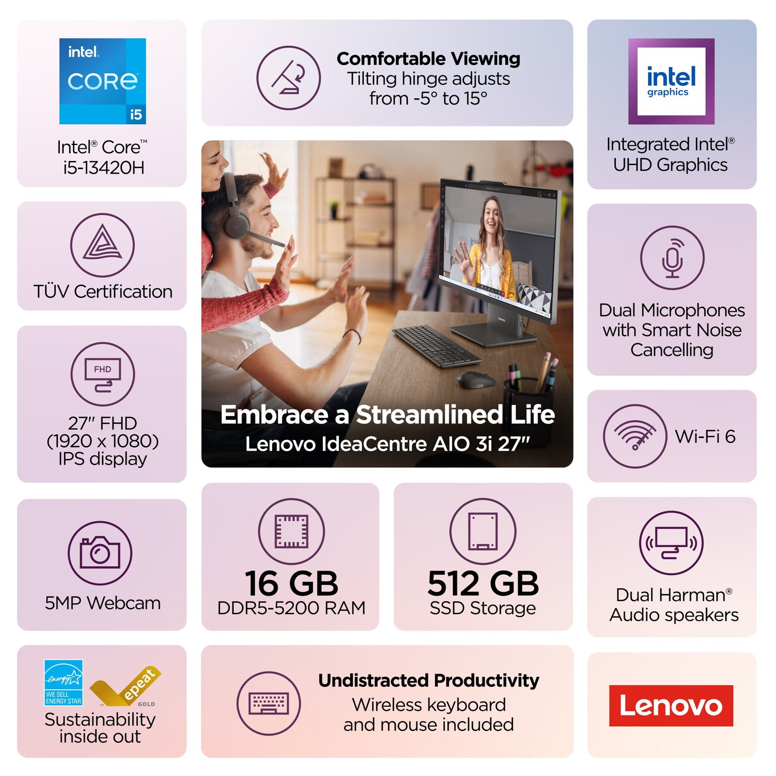 Lenovo IdeaCentre 27 - Image 3