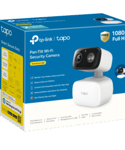 TP-Link Tapo TCW30 Indoor/Outdoor HD Security Camera with Pan/Tilt, Sound & Light Alarm, AI Detection & Local Storage — Enjoy 24/7 Coverage with No Subscription Costs - High Quality Product Image