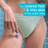 Venus for Pubic Hair & Skin Women's Disposable Razor, 4ct, Multi-Color - High Quality Product Image