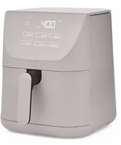 CRUXGG 6QT Touch-Activated Air Fryer – GRAY- Touch Activated - High Quality Product Image