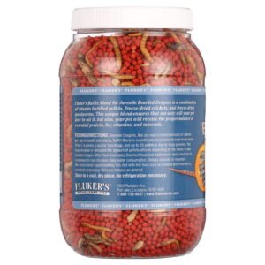 Alternative view of Fluker's Juvenile Bearded Dragon Buffet Blend (4.4oz)