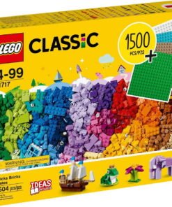 Pre-Owned LEGO Classic Bricks Bricks Plates 11717 Building Toy; Great Gift for Kids; Imaginative, Creative, Educational Play Toy (1504 Pieces) - High Quality Product Image