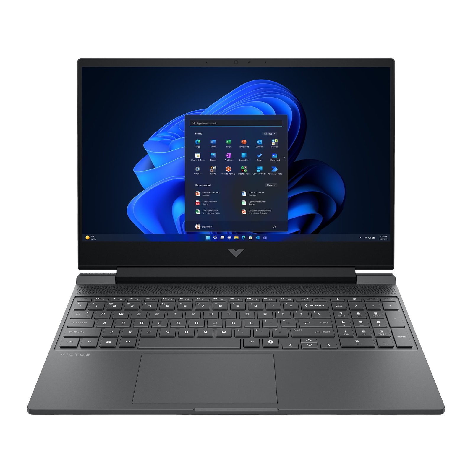 HP Victus 15.6 inch FHD 144Hz IPS Win 11 Gaming Laptop Intel Core i5-13420H 16GB RAM 512GB SSD RTX 4050 Mica Silver - Image 2