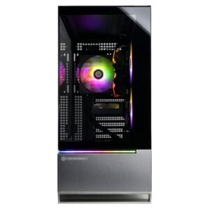 Alternative view of CyberPowerPC Gamer Master Gaming PC, AMD Ryzen 5 8400F, NVIDIA GeForce RTX 5050 8GB, 16GB DDR5, 1TB SSD, GMAI6000CPG