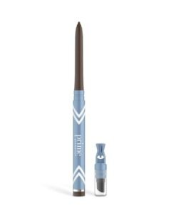 PRIME PROMETICS PrimeEyes Glide Eyeliner for Mature Women – Water-Resistant, Long-Stay and Mess-Proof – Gel Cream Texture, Discreet Sharpener and Effective Smudger (Wood (brown)) - High Quality Product Image