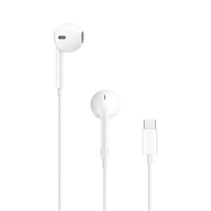 Alternative view of Apple EarPods Headphones with USB-C Plug, Wired Ear Buds with Built-in Remote to Control Music, Phone Calls, and Volume