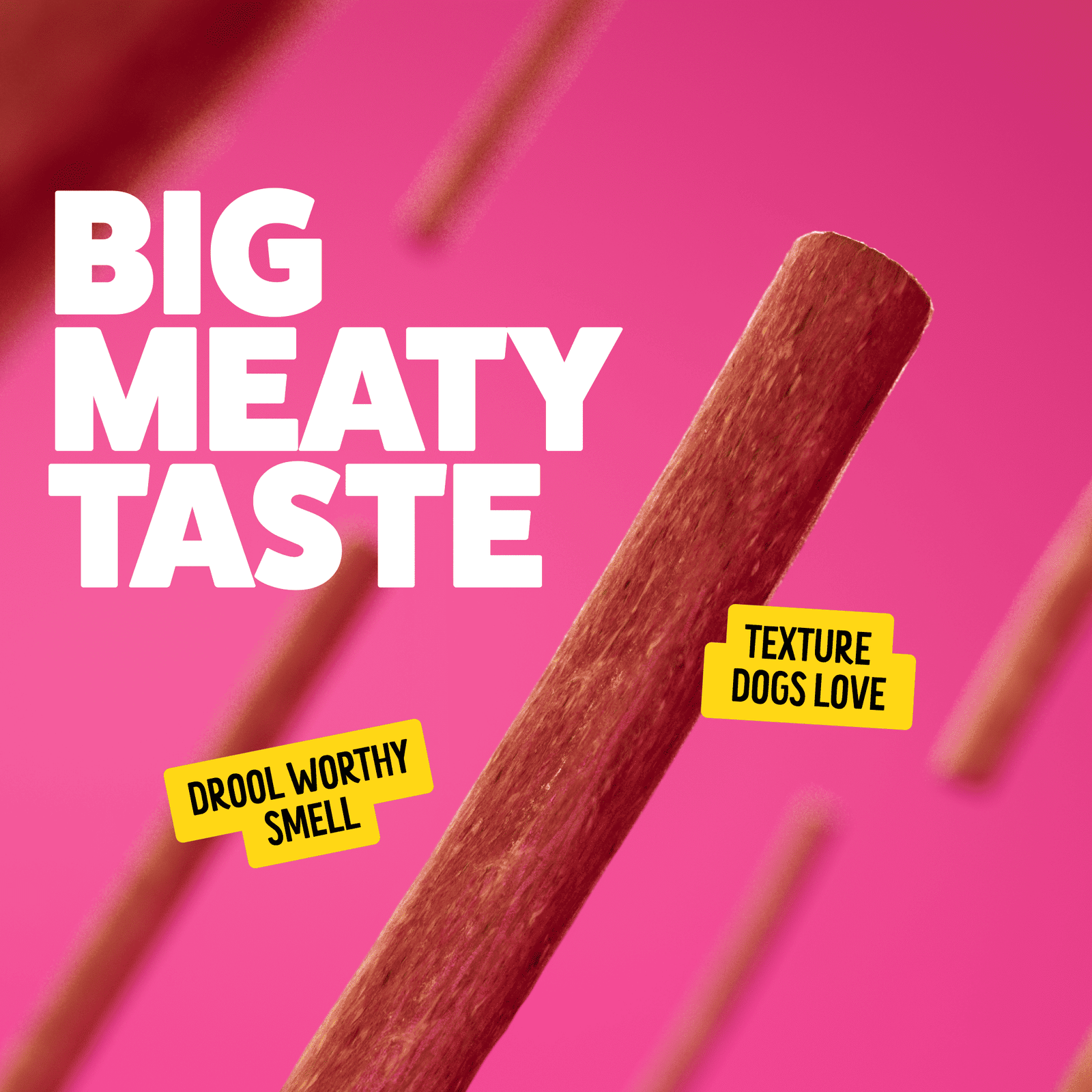 BONKERS Zoomers Smoky Bacon Flavor Soft & Chewy Treats for Dogs, 22oz Bag - Image 6