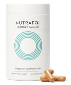 Nutrafol Women's Balance Hair Growth Supplements, Ages 45 and Up, Clinically Proven for Visibly Thicker Hair and Scalp Coverage, Dermatologist Recomme - High Quality Product Image