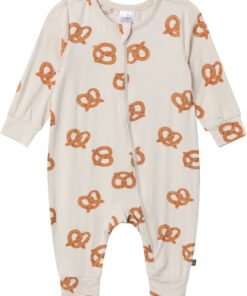 Modern Moments by Gerber Baby Neutral Super Soft Viscose Long Sleeve Coverall, Sizes Newborn - 12 Months - High Quality Product Image