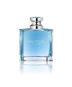 Nautica Voyage Eau De Toilette, Cologne and Fragrance For Men, Fresh, Romantic, Fruity Scent Woody, Aquatic Notes of Apple, Water Lotus, Cedarwood, and Musk Ideal Day Wear, Long Lasting 3.3Fl oz - High Quality Product Image
