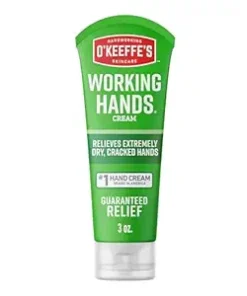 O'Keeffe's Working Hands Hand Cream for Extreme Dryness - 3 oz Travel Size Tube (1 Pack) - Repairing Skincare for Cracked, Dry Hands - High Quality Product Image