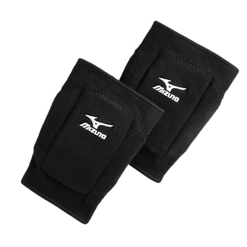 Mizuno Youth T10 Plus Volleyball Kneepad, One Size, Black - Image 3
