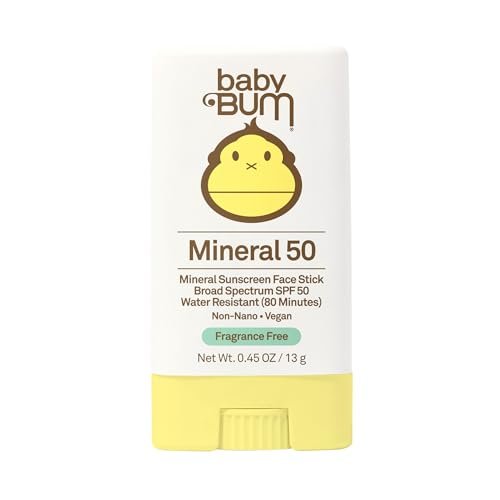 Sun Bum Baby Bum Mineral SPF 50 Sunscreen Stick - Hawaii 104 Act Compliant (Without Octinoxate & Oxybenzone) - UVA/UVB Face and Body Protection - U... - Image 3