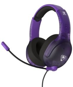 Alternative view of Turtle Beach Airlite Fit Wired Gaming Headset: Officially Licensed for Nintendo Switch, Nintendo Switch Lite & OLED Model - Flip-to-Mute Mic, Over-...