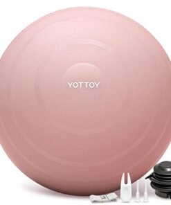 Alternative view of YOTTOY Anti-Burst Exercise Ball for Working Out, Yoga & Pregnancy, Extra Thick Workout Ball for Physical Therapy & Fitness