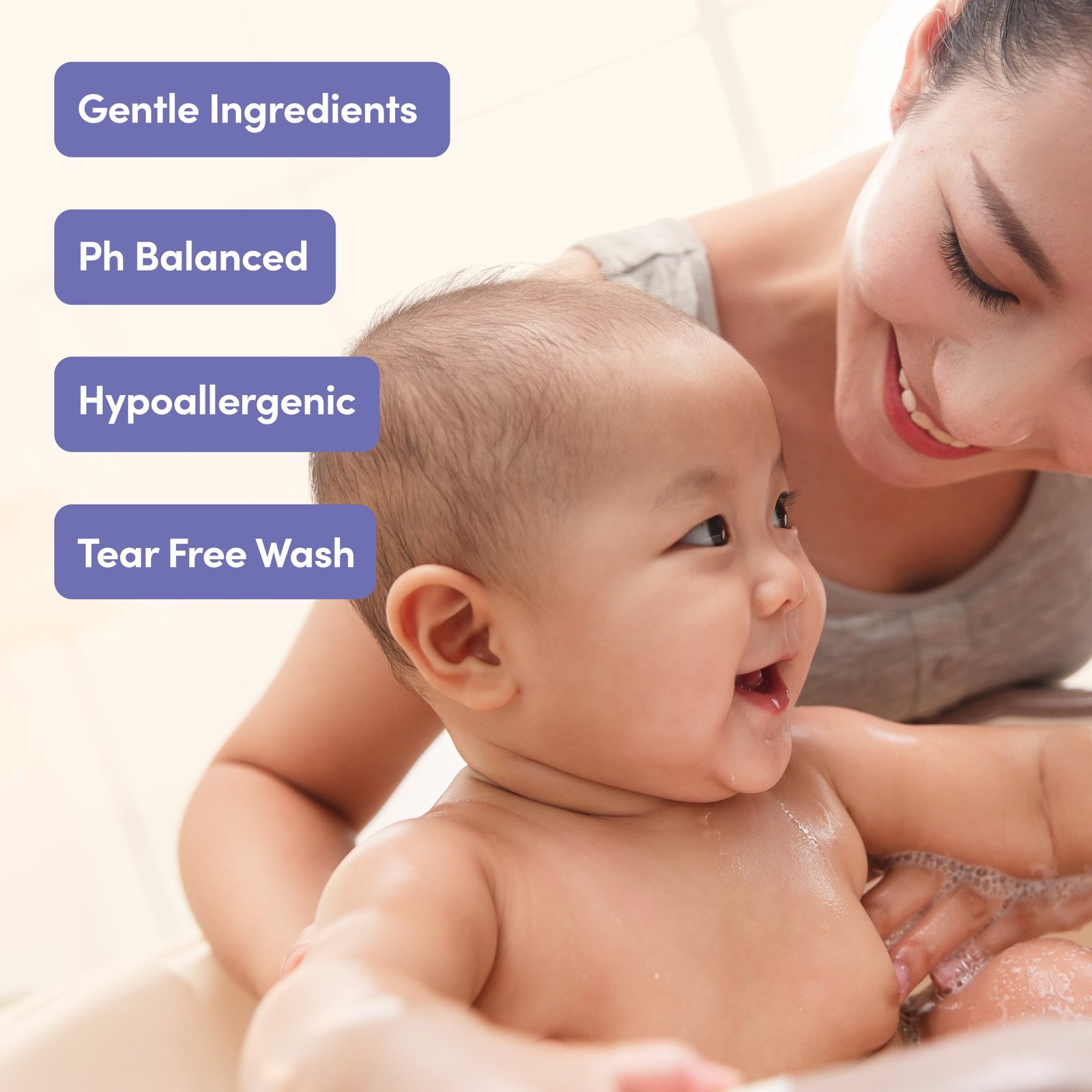 Aveeno Baby Bathtime Solutions Mommy & Me Gift Set, Oat, 4 items - Image 7