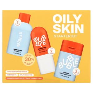 Alternative view of Bubble Skincare 3-Step Balancing Bundle, for Normal to Oily & Combo Skin, Everyday Care, Unisex, set of 3