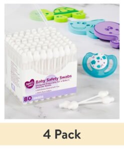 (4 pack) Parent's Choice Baby Safety Swabs, 80 Count - High Quality Product Image