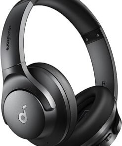 Soundcore by Anker Q20i Hybrid Active Noise Cancelling Headphones, Wireless Over-Ear Bluetooth, 40H Long ANC Playtime, Hi-Res Audio, Big Bass, Customi - High Quality Product Image