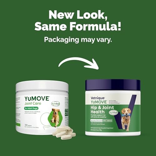 Yumove Hip & Joint Relief for Dogs - Glucosamine, Hyaluronic Acid, Green Lipped Mussel & Omega 3 Joint Supplement - Image 3
