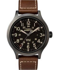 Timex Expedition Scout 40mm Men’s Analog Watch | Luminous Hands | Durable Comfortable Adjustable Strap | 24 Hour Time | Rugged Outdoor Watch | 50M Water Resistance - High Quality Product Image