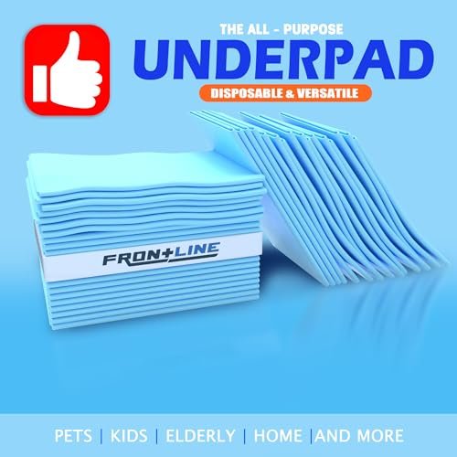 Puppy Pee Pads 22" x 22" 80 Pack, Ultra Absorbent Leakproof Potty Pads for Puppies, Small Dogs, and Cats, Heavy-Duty, Fast-Drying, Wee Wee Pads for... - Image 8