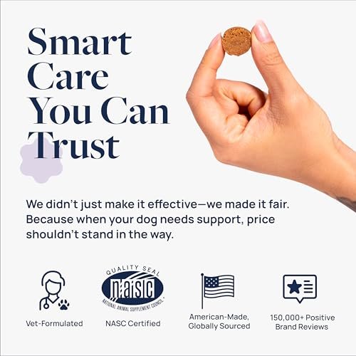 Veterinary Formula Pet Calm 60ct – Vet-Formulated Calming Chews for Dogs with L-Theanine, L-Tryptophan for Behavior Support, Relaxation Treats, Pup... - Image 6