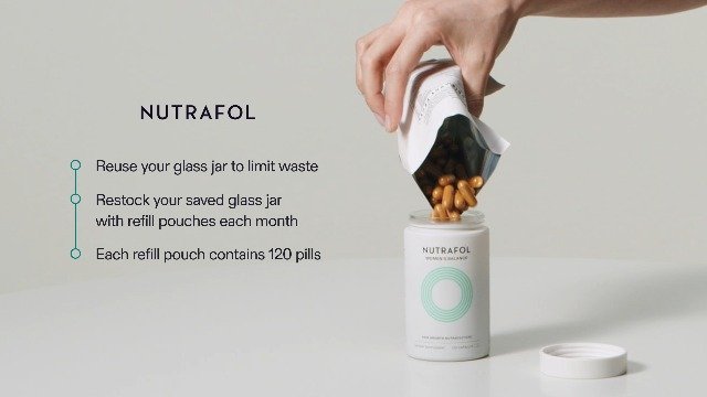 Nutrafol Women's Balance Hair Growth Supplements, Ages 45 and Up, Clinically Proven for Visibly Thicker Hair and Scalp Coverage, Dermatologist Recomme - Image 7