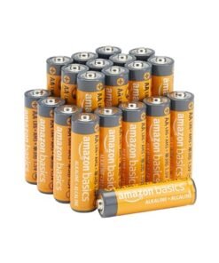 Amazon Basics 20-Pack AA Alkaline High-Performance Batteries, 1.5 Volt, 10-Year Shelf Life - High Quality Product Image