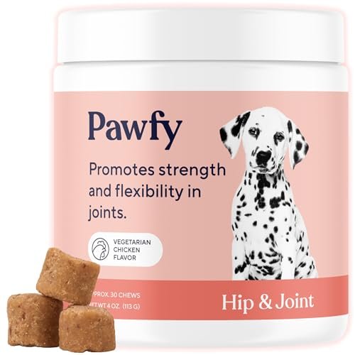 Pawfy Hip & Joint Supplement for Dogs with MSM & Vitamins | Glucosamine Chondroitin for Small, Medium & Large Breed - Supports Mobility & Bones | G... - Image 2