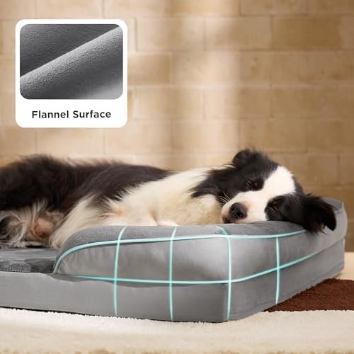 Washable Orthopedic Dog Bed for Large Dogs - Waterproof & Comfortable Sofa with Removable Cover - Image 7