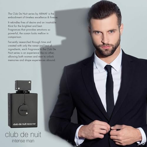 Intense Nighttime Elegance: ARMAF Club de Nuit EDT, 3.6 fl oz, Black New in Box - Image 9