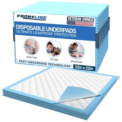 Puppy Pee Pads 22" x 22" 80 Pack, Ultra Absorbent Leakproof Potty Pads for Puppies, Small Dogs, and Cats, Heavy-Duty, Fast-Drying, Wee Wee Pads for... - Image 2