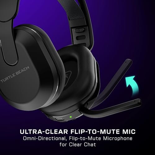 Turtle Beach Stealth 500 Wireless Amplified Gaming Headset for PS5, PS4, PC, & Mobile – 40-Hr Battery, Bluetooth, Memory Foam Cushions, Flip-to-Mut... - Image 4