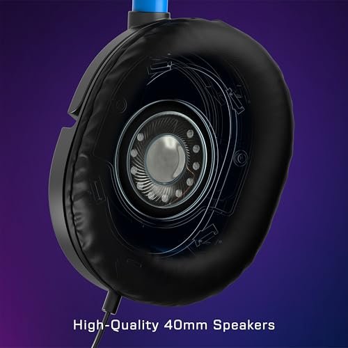 Turtle Beach Recon 50 PlayStation Gaming Headset - PS5, PS4, Xbox Series X, Xbox Series S, Xbox One, Mobile & PC with 3.5mm - Removable Mic, 40mm S... - Image 4