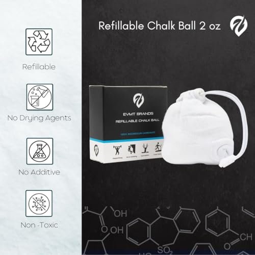 Liquid Chalk, Mess Free Gym Chalk for Weightlifting, Gymnastics, Rock Climbing, Dancing, and Lifting. Sweat Resistant and Long Lasting for Stronger... - Image 4