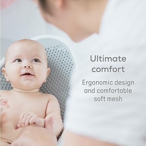 Angelcare Baby Bath Support (Gray) | Ideal for Babies Less Than 6 Months Old - Image 9