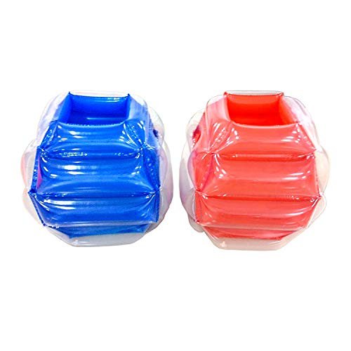 BANZAI: Bump N' Bounce Body Bumpers, A Game of Bumping & Bopping, 2 Bumpers Included in Red & Blue, Fun & Safe Cushion Inflatable Surface, For Ages 4 and up - Image 4