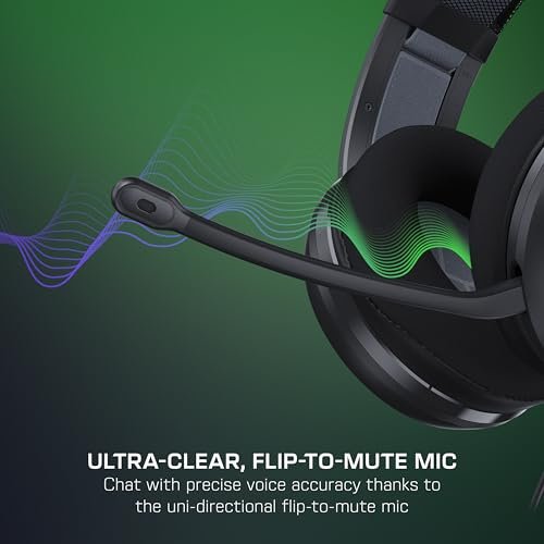 Turtle Beach Atlas 200 Wired Multiplatform Gaming Headset for Xbox, PlayStation, PC w/ 3.5mm Wired Connection - 50mm Nanoclear Drivers, Flip-to-Mut... - Image 5