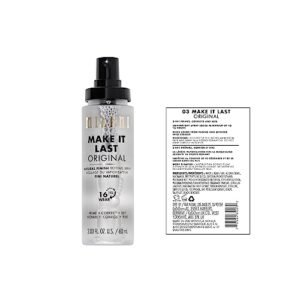 Alternative view of Milani Setting Spray + Primer, Make It Last Original - Natural Finish with Niacinamide for Hydration, Setting Spray for Makeup and Face Primer, 3-in-1 Prime + Hydrate + Set, 2.03 Fl. Oz