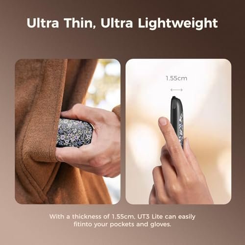 OCOOPA Magnetic Hand Warmers Rechargeable 2 Pack, UL Safety Heat 100-126°F, 3-Settings, Pocket-Sized, Max. 8 Hrs Long Lasting,Great for Raynauds, G... - Image 4