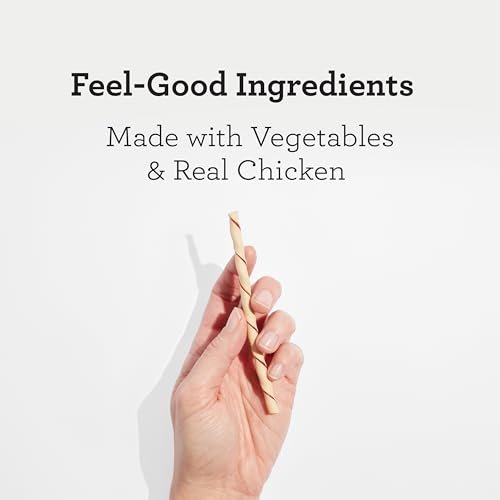 DreamBone Twist Sticks Chews for Dogs, 50 Count, Treat Your Dog to Easy-to-Digest Rawhide-Free Chews Made with Real Vegetables and Chicken - Image 3