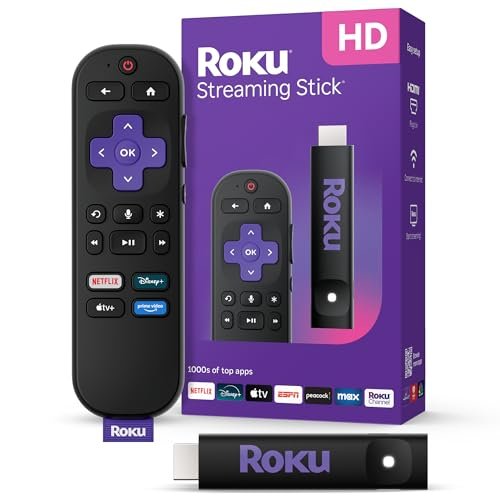 Roku Streaming Stick HD 2025 — HD Streaming Device for TV with Roku Voice Remote, Free & Live TV - Image 2