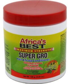 Africa’s Best Maximum Strength Super Gro Hair & Scalp Conditioner, 5.25 oz ., Moisturizing - High Quality Product Image