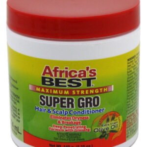 Alternative view of Africa’s Best Maximum Strength Super Gro Hair & Scalp Conditioner, 5.25 oz ., Moisturizing