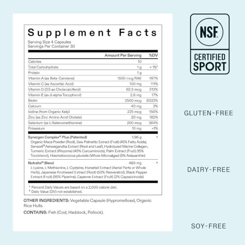 Nutrafol Women's Balance Hair Growth Supplements, Ages 45 and Up, Clinically Proven for Visibly Thicker Hair and Scalp Coverage, Dermatologist Recomme - Image 6