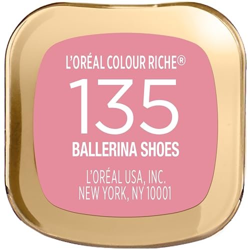 L'Oreal Paris Colour Riche Original Creamy, Hydrating Satin Lipstick with Argan Oil and Vitamin E, Ballerina Shoes , 1 Count - Image 6