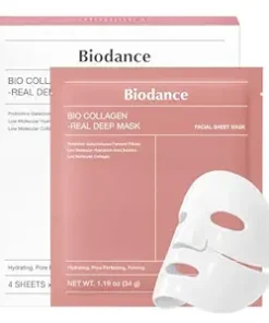 BIODANCE Bio-Collagen Real Deep Mask, Hydrating Overnight Hydrogel Mask, Pore Minimizing, Elasticity, Plumping Improvement, Korean Skin Care, Valentin - High Quality Product Image